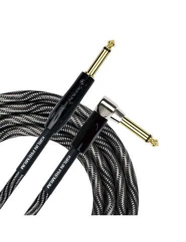  KIRLIN IWB202-6WBW GUITAR CABLE 6M JACK JACK ELBOW|MusicGoodDeal  2