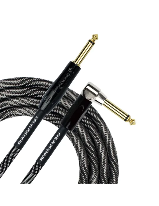  KIRLIN IWB202-6WBW GUITAR CABLE 6M JACK JACK ELBOW|MusicGoodDeal 