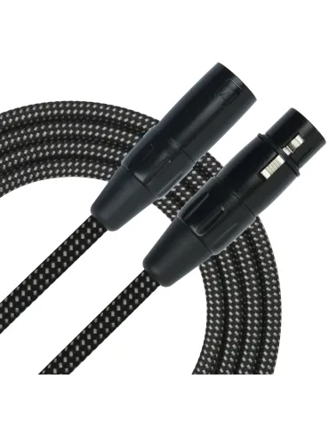  KIRLIN MW480-6BK MICROPHONE CABLE 6M XLR M - XLR F BLACK|MusicGoodDeal 