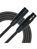  KIRLIN MW480-6BK MICROPHONE CABLE 6M XLR M - XLR F BLACK|MusicGoodDeal 