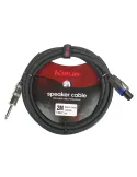  KIRLIN SBCV145-2BK LOUDSPEAKER CABLE 2M JACK -SPK BLACK|MusicGoodDeal 