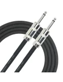  KIRLIN SBCV146-2BK LOUDSPEAKER CABLE 2M JACK-JACK BLACK|MusicGoodDeal 