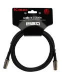  KIRLIN MD561-3BK MIDI CABLE 3M BLACK|MusicGoodDeal 