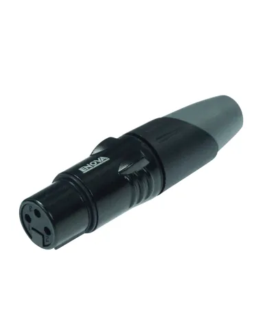  ENOVA XLR FEMALE PLUG BLACK|MusicGoodDeal 