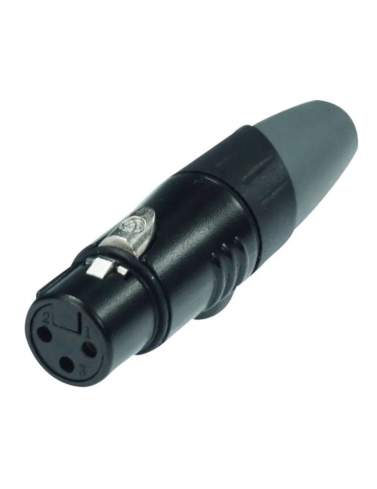  ENCHUFE HEMBRA ENOVA XLR NEGRO|MusicGoodDeal 