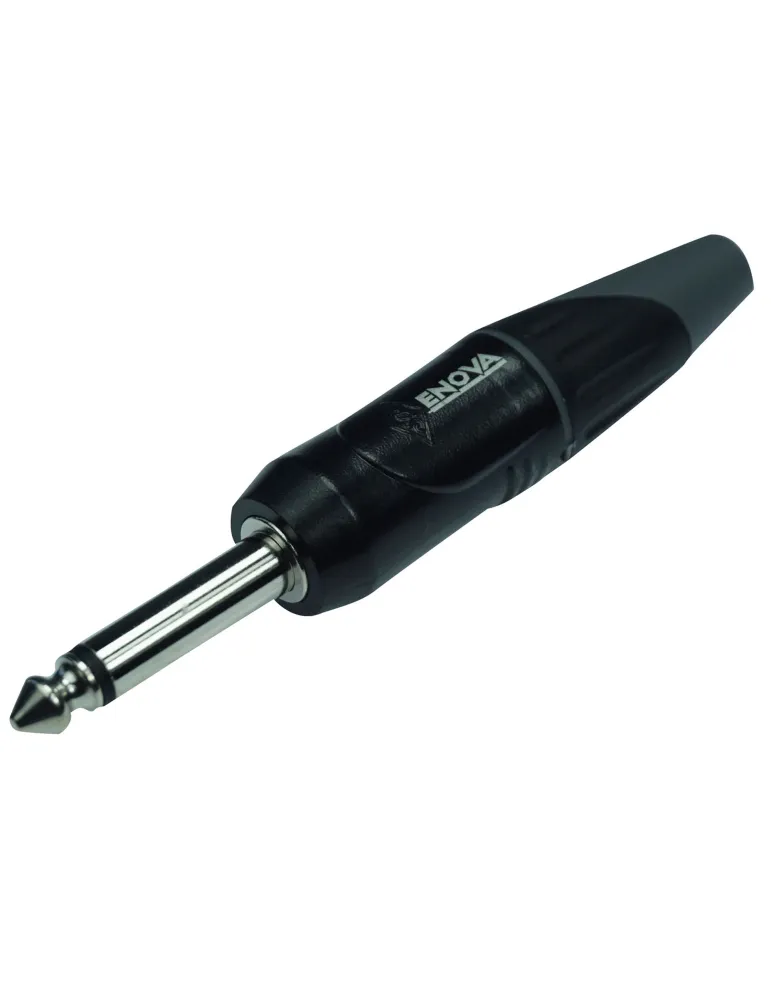  ENOVA MONO JACK PLUG BLACK|MusicGoodDeal 