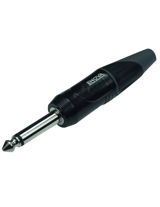  ENOVA MONO JACK PLUG BLACK|MusicGoodDeal 