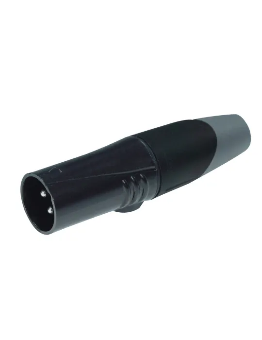  ENCHUFE ENOVA XLR MACHO NEGRO|MusicGoodDeal 