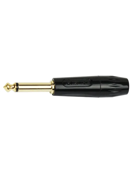  KIRLIN CF2306BK  PACK 2 JACK PLUG 6.35 SCHWARZ|MusicGoodDeal 