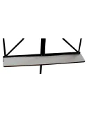  WITTNER 963031 GRAY DESK EXTENSION|MusicGoodDeal 