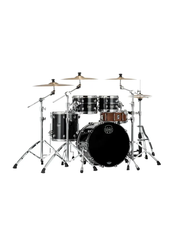  MAPEX SE504XMPB  SATURN EVO 4 FUTS PIANO BLACK|MusicGoodDeal 