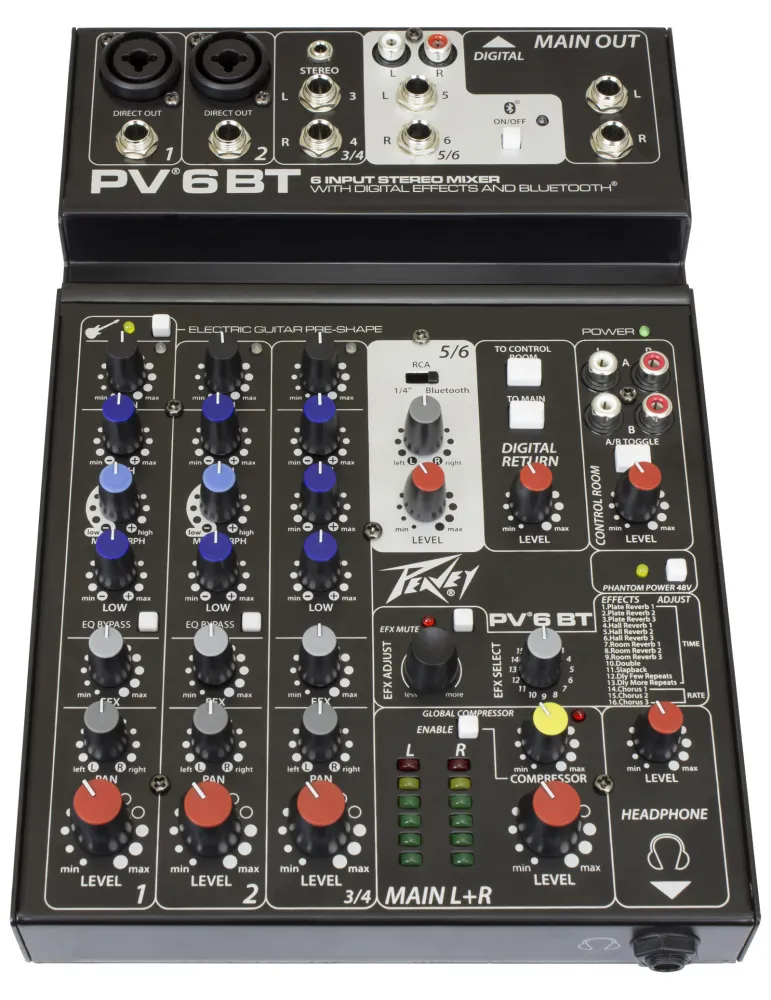 PEAVEY PV-6BT | MusicGoodDeal