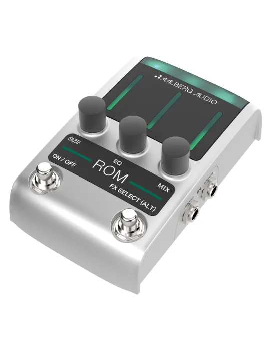  AALBERG RO1 PEDAL DE REVERB DE AUDIO ROM|MusicGoodDeal 