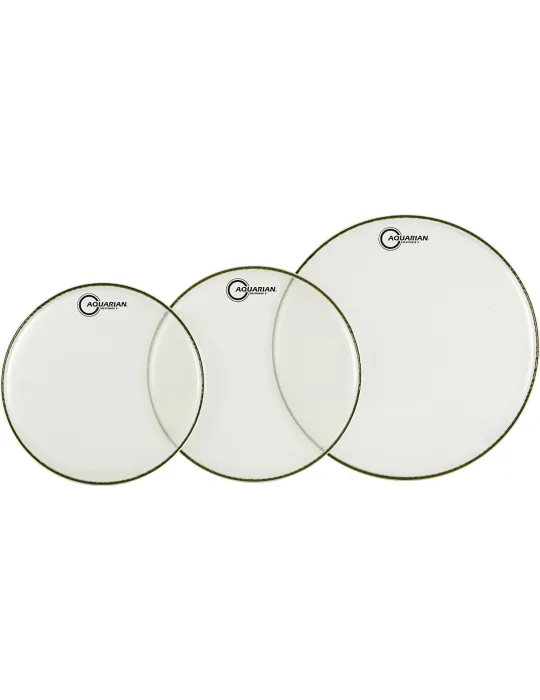  AQUARIAN RSP2A 10 "/ 12" / 14 "RSP2 SKIN PACK|MusicGoodDeal 