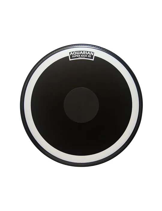  AQUARIAN SKIN SUPERKICK III 22" BLACK|MusicGoodDeal 