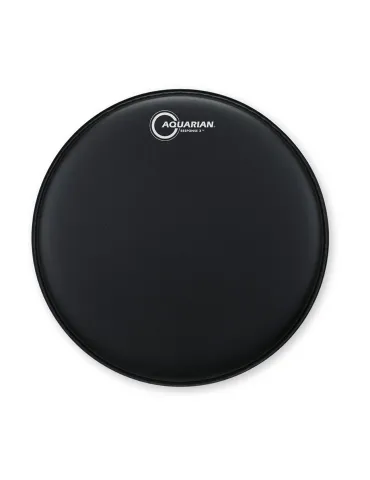  AQUARIAN SKIN RESPONSE 2 S 8" BLACK|MusicGoodDeal 