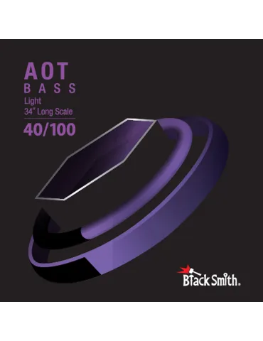  BLACK SMITH A-NW40100-434 BASS SET 4 STRINGS 40-100 34|MusicGoodDeal 
