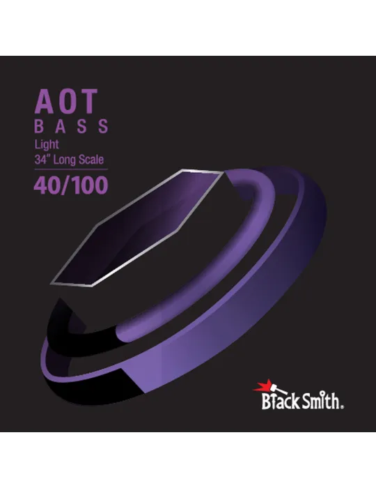  BLACK SMITH A-NW40100-434 JUEGO DE BAJOS 4 CUERDAS 40-100 34|MusicGoodDeal 