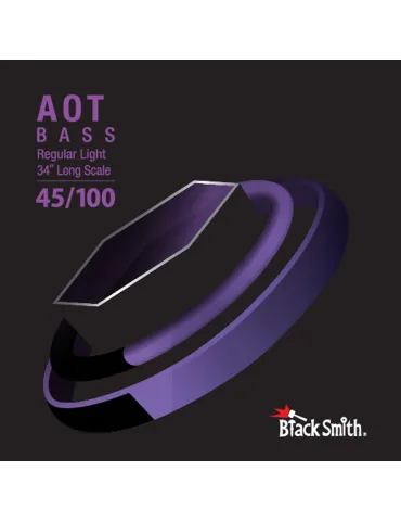  BLACK SMITH A-NW45100-434 4 STRING BASS SET 45-100 34|MusicGoodDeal 