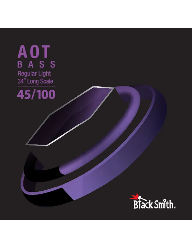  BLACK SMITH A-NW45100-434 4 STRING BASS SET 45-100 34|MusicGoodDeal 