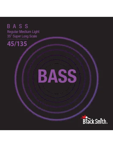  BLACK SMITH NW45135-535 JUEGO DE BAJOS 5 CUERDAS 45-135 35|MusicGoodDeal 
