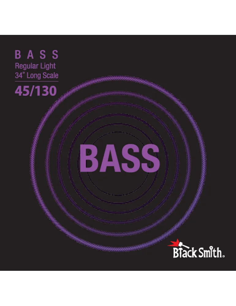  BLACK SMITH NW45130-534 BASS SET 5 STRINGS 45-130 34|MusicGoodDeal 