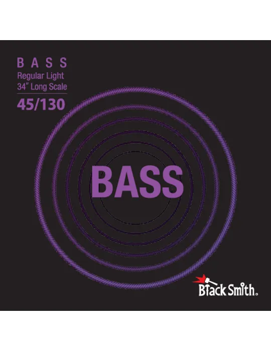  BLACK SMITH NW45130-534 BASS SET 5 STRINGS 45-130 34|MusicGoodDeal 