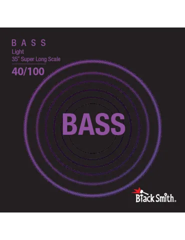  BLACK SMITH NW40100-435 BASS SET 4 STRINGS 40-100 35|MusicGoodDeal 