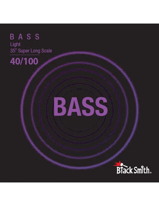  BLACK SMITH NW40100-435 BASS SET 4 STRINGS 40-100 35|MusicGoodDeal 