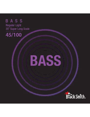  BLACK SMITH NW45100-435 4 STRING BASS SET 45-100 35|MusicGoodDeal 