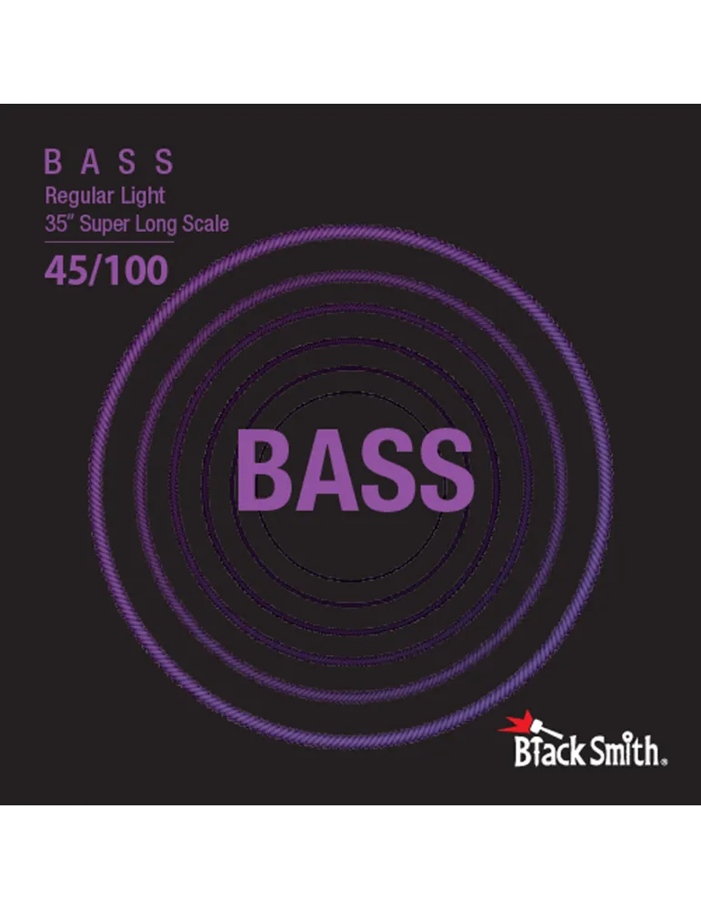  BLACK SMITH NW45100-435 4 STRING BASS SET 45-100 35|MusicGoodDeal 