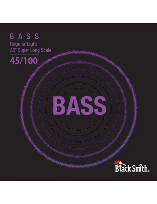  BLACK SMITH NW45100-435 4 STRING BASS SET 45-100 35|MusicGoodDeal 