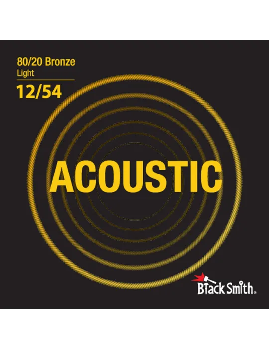  BLACK SMITH BR1254 AKUSTISCHES SPIEL BRONZE 12-54|MusicGoodDeal 