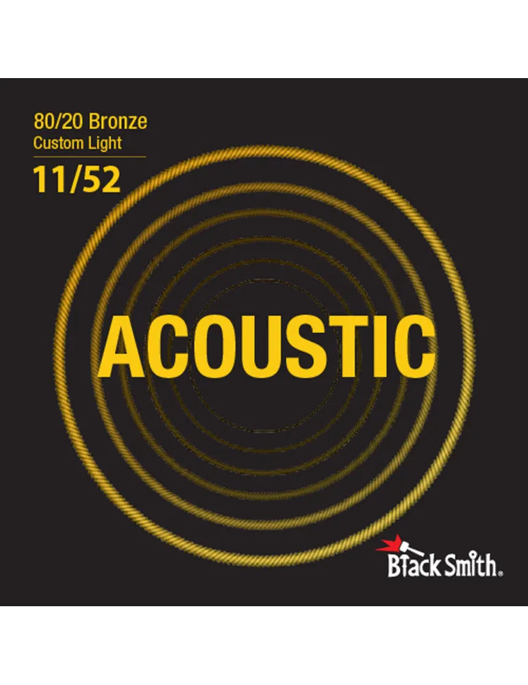  BLACK SMITH BR1152 JUEGO AC?TICO BRONCE 11-52|MusicGoodDeal 