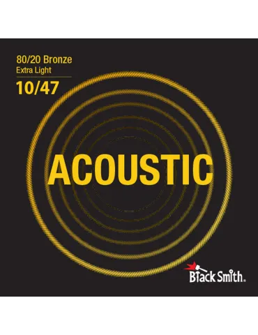 BLACK SMITH BR1047 ACOUSTIC GAME BRONZE 10-47|MusicGoodDeal 