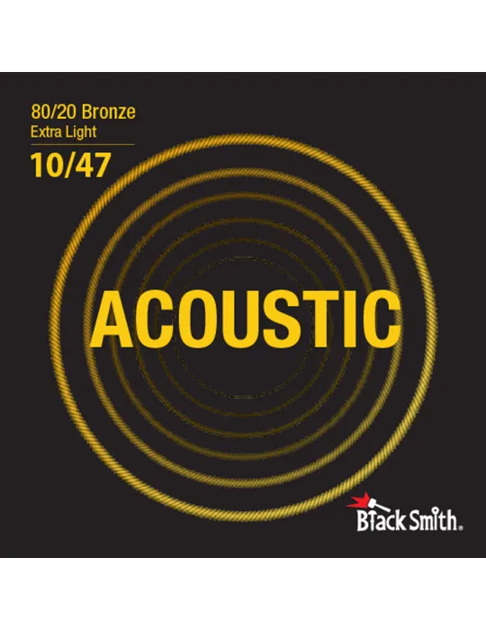 BLACK SMITH BR1047 ACOUSTIC GAME BRONZE 10-47|MusicGoodDeal 