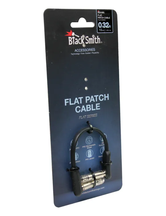  BLACK SMITH CABLE PATCH 0.10M JACKS COUD|MusicGoodDeal 