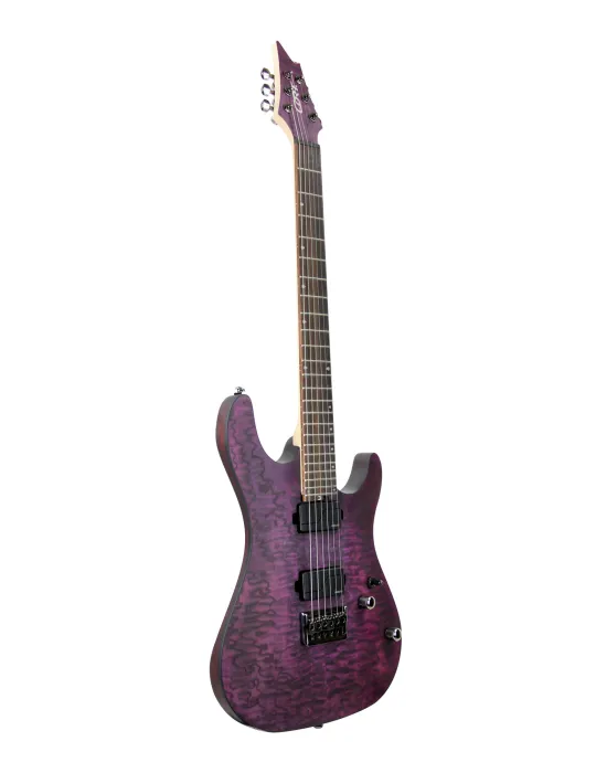  GUITARRA DE CORTE KX500 GRABADA MORADO OSCURO|MusicGoodDeal 