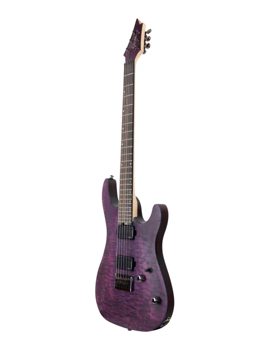  GUITARRA DE CORTE KX500 GRABADA MORADO OSCURO|MusicGoodDeal 