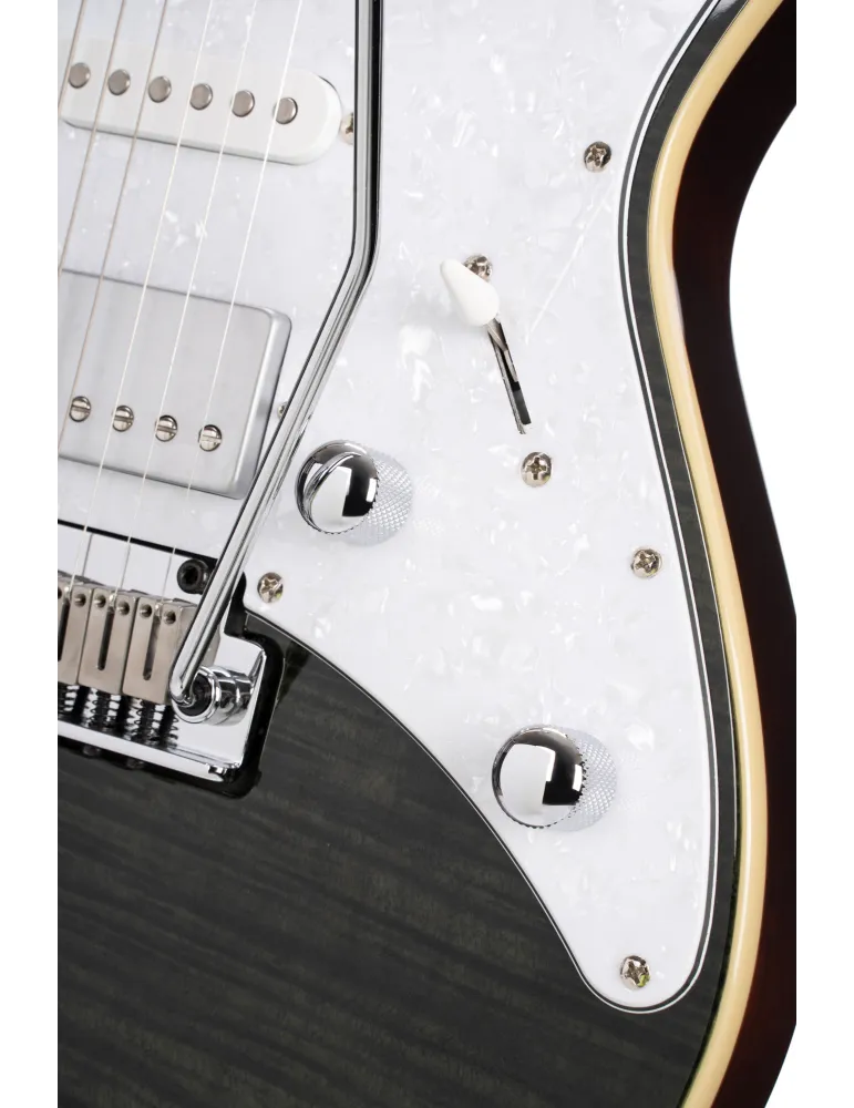  CORT GUITAR G280 SELECT BLACK TRANSLUCENT|MusicGoodDeal 