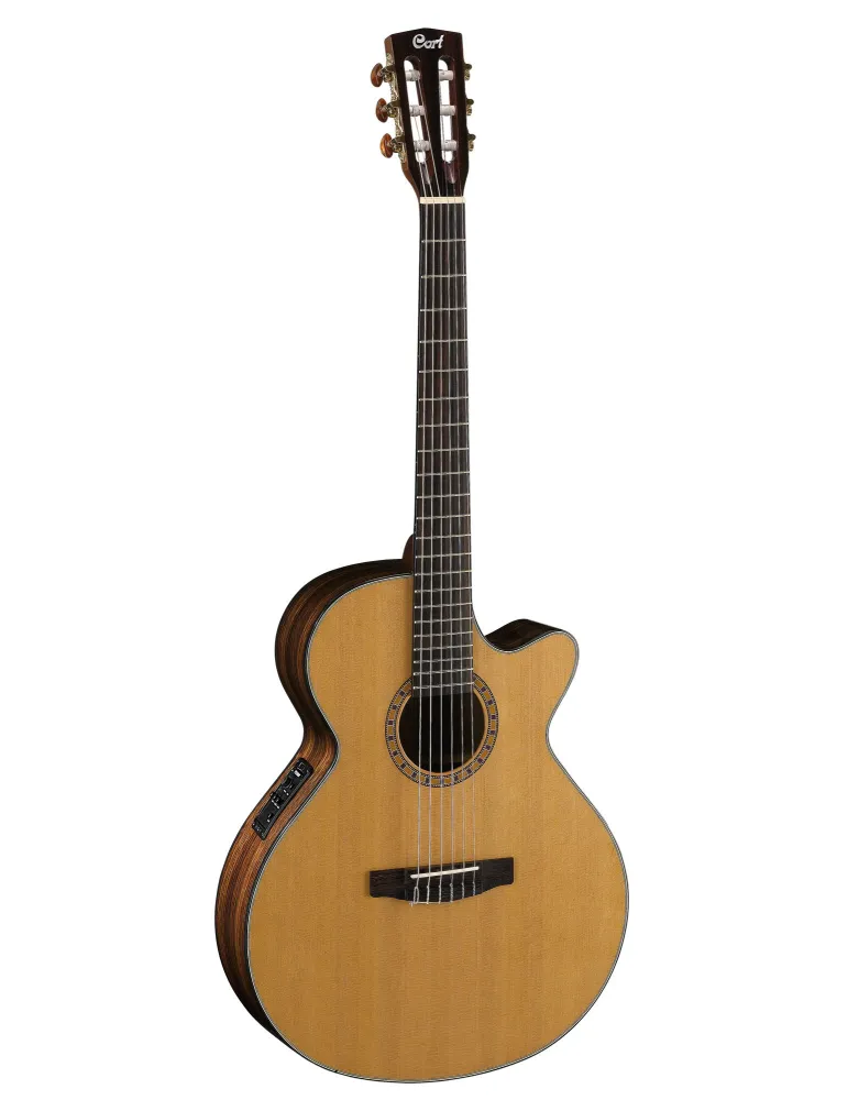 CORT GITARRE CEC-7 NATUR GLÄNZEND|MusicGoodDeal