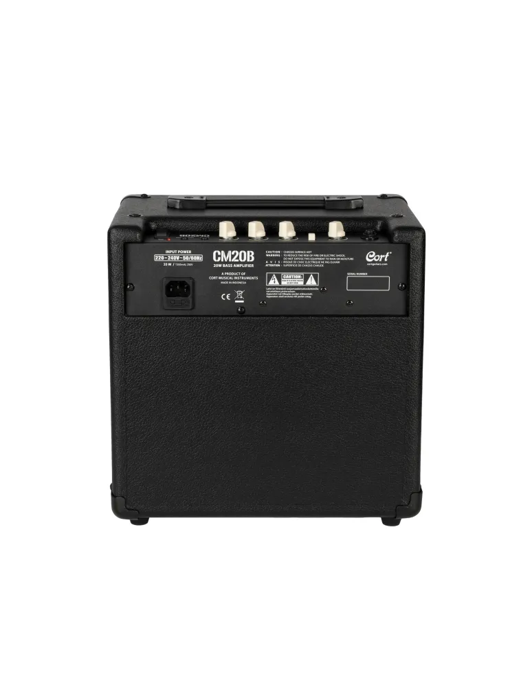  CORT CM20B LOW AMPLIFIER CM20B 20W HP 8 "BLACK|MusicGoodDeal 