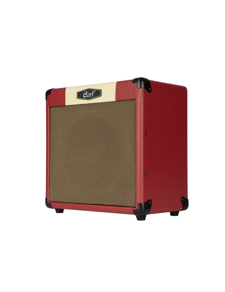  CORT CM15RDR RED REVERB 15W GUITAR AMPLIFIER|MusicGoodDeal 