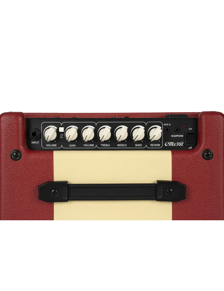  CORT CM15RDR RED REVERB 15W GUITAR AMPLIFIER|MusicGoodDeal 