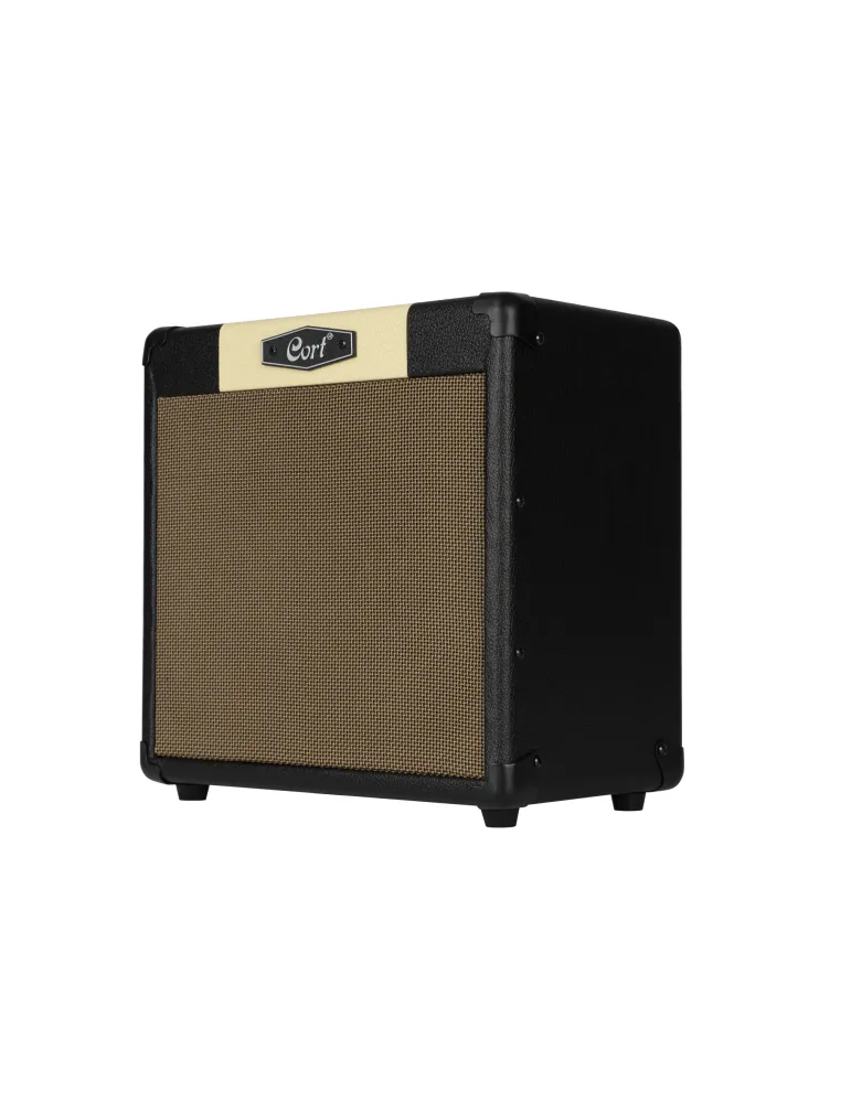  CORT CM15RBK GUITAR AMPLIFIER 15W REVERB BLACK|MusicGoodDeal 