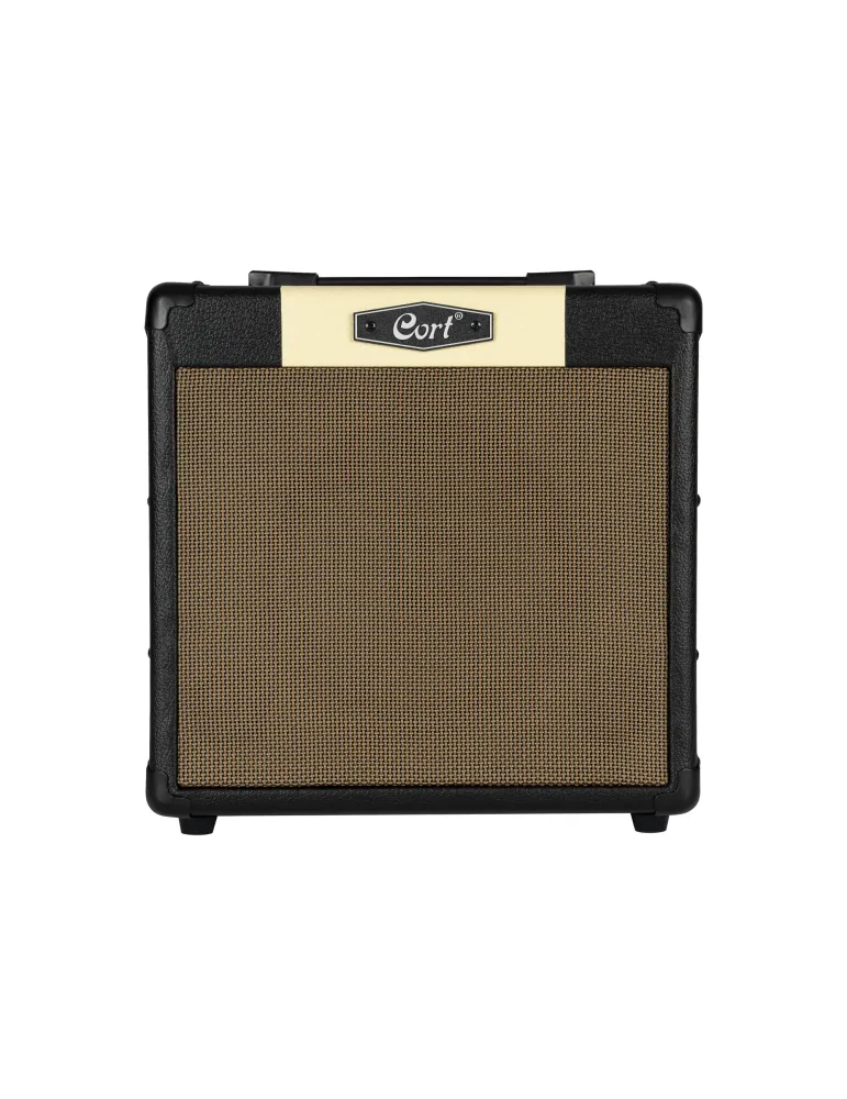  CORT CM15RBK GUITAR AMPLIFIER 15W REVERB BLACK|MusicGoodDeal 