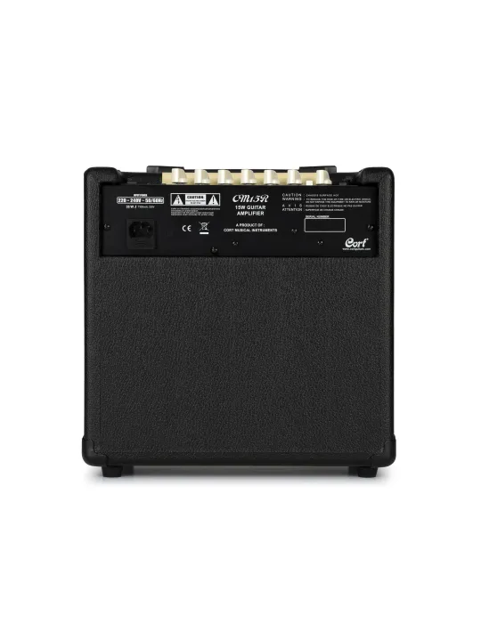  CORT CM15RBK GUITAR AMPLIFIER 15W REVERB BLACK|MusicGoodDeal 