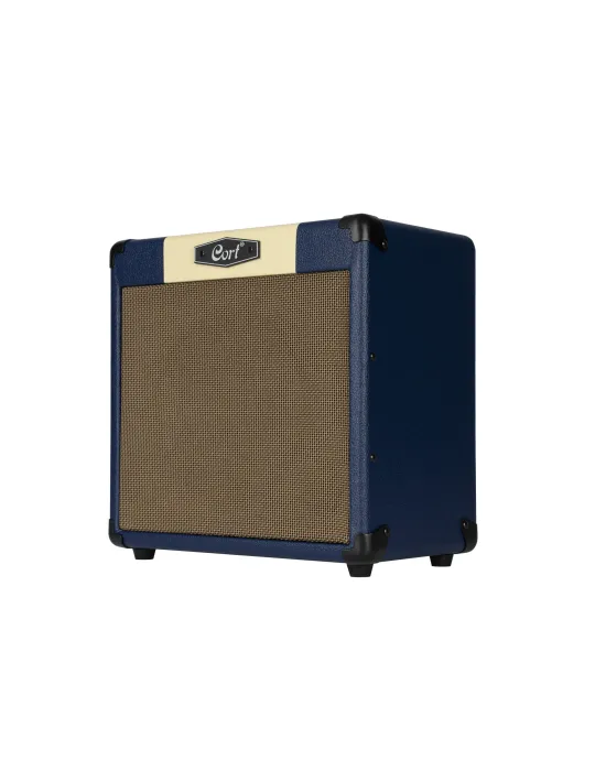  CORT CM15RDB GUITAR AMPLIFIER 15W REVERB BLUE|MusicGoodDeal 