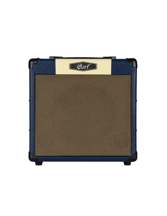  CORT CM15RDB GUITAR AMPLIFIER 15W REVERB BLUE|MusicGoodDeal 