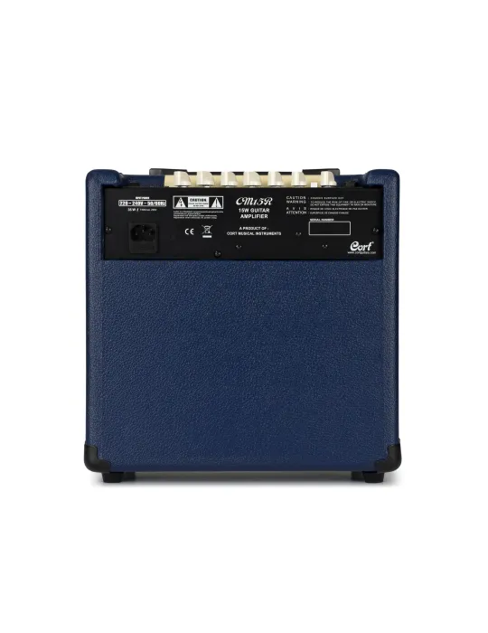  CORT CM15RDB GUITAR AMPLIFIER 15W REVERB BLUE|MusicGoodDeal 